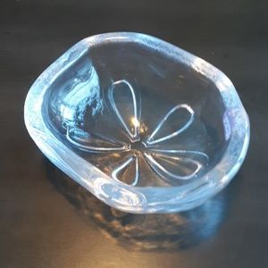 Simon Pearce small glass bowl